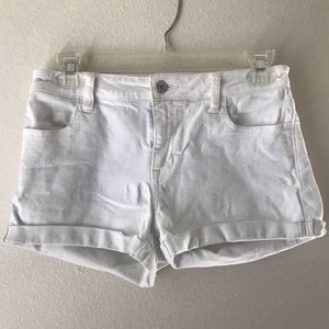 PacSun White Denim Shorts
